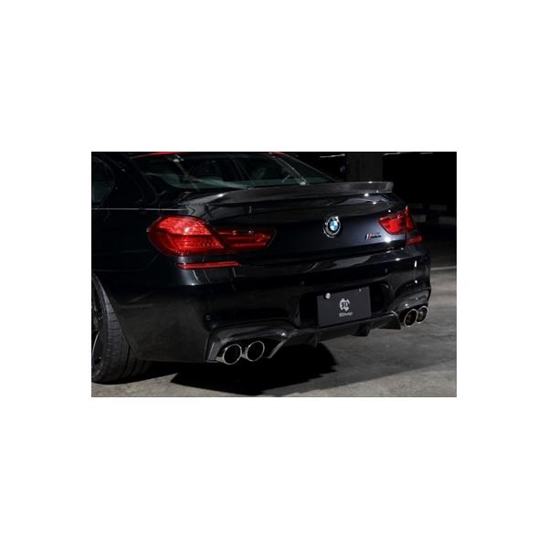BMW F06/F12/F13 M6 リアディフューザー カーボン クリア塗装済み