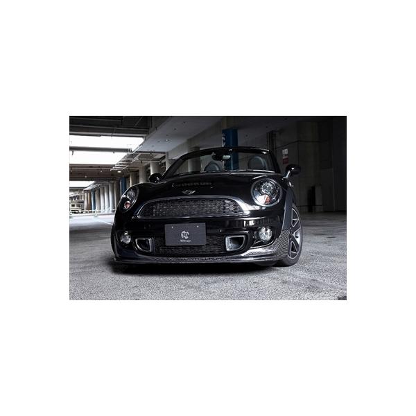 納期3ヵ月前後」 MINI R55/56 後期 フロントリップスポイラー : エアロ