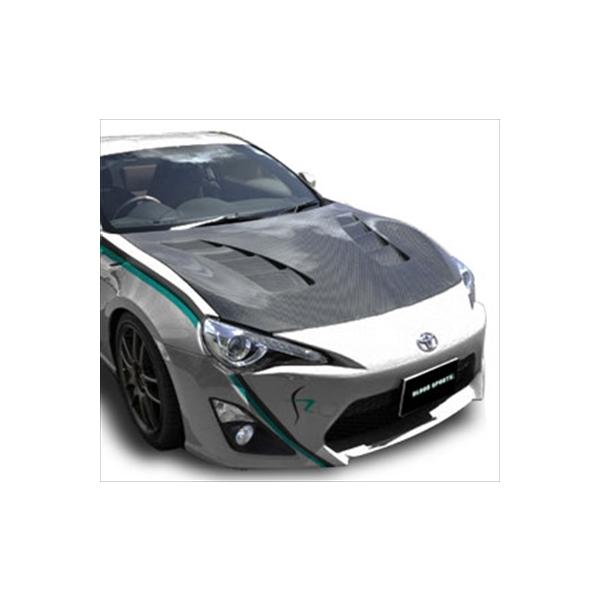 86純正ボンネット　sport ステッカー入り 86のTRDステッカー・TRD・トヨタ86に関するカスタム事例｜車の