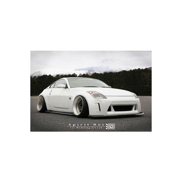 フェアレディZ Z33 華艶 KAEN フロントバンパー Ver,N 素地 : エアロ