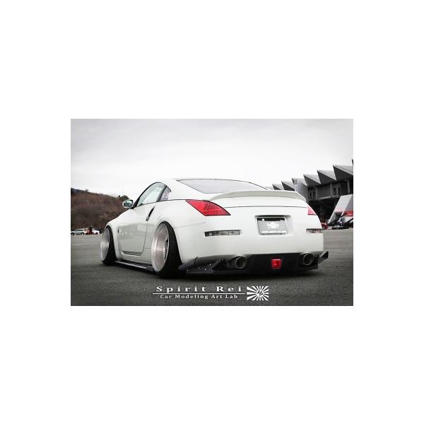 ロケットバニー リアディフューザー Z33 フェアレディZ フェアレディZ Z33 ロケットバニー リアディフューザー : エアロ