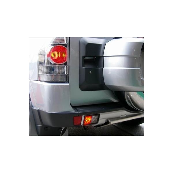 パジェロ V80/90系 リアバンパーガーニッシュ用ランプセット : エアロ