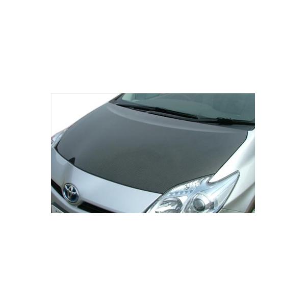 トヨタ　プリウス　ZVW30 ボンネット　(15) プリウス ZVW30 前期 ノーマル形状ボンネット FRP製 : エアロ.カスタム