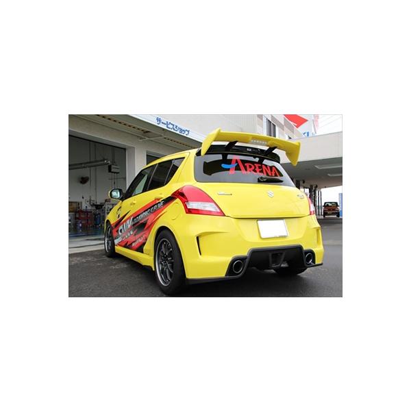 ZC32S スイフトスポーツ SWKアラウンドリヤバンパー フルFRP : エアロ