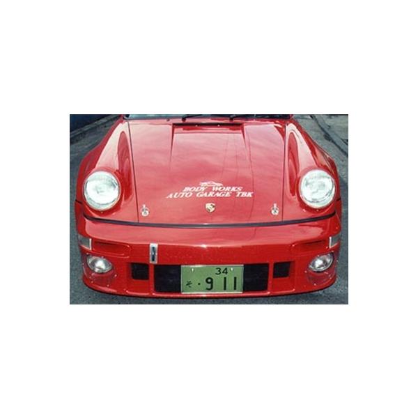 ポルシェ 930 Turbo フロントバンパースポイラー 塗装済み : エアロ
