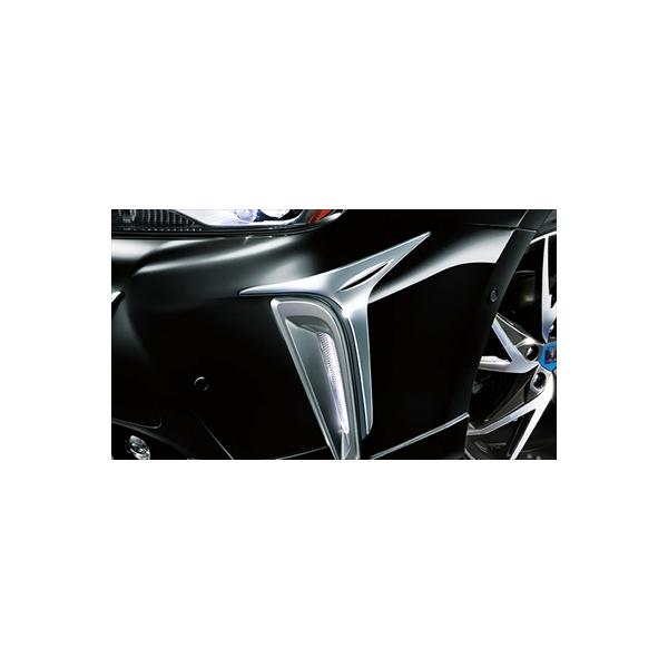 プリウス 50系 後期 コーナーガーニッシュ(メッキ) : エアロ.カスタム