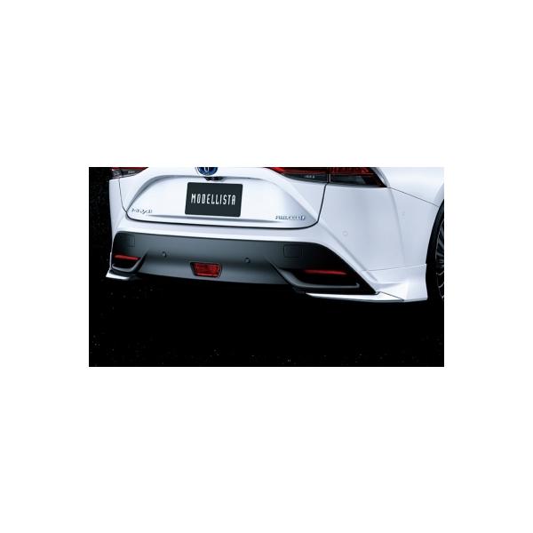 JPD20 MIRAI ミライ リヤスパッツ 塗装済 : エアロ.カスタムパーツの