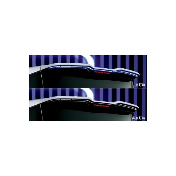 美品　モデリスタ　90系ヴォクシー　トヨタ　イルミルーフスポイラー　VOXY ヴォクシー 90系 モデリスタ イルミルーフスポイラー 塗装済