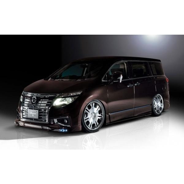 エルグランド E52 後期 ハイウェイスター Premium Edition Style Kit Ledスポットあり マフラーレス仕様 塗装済 エアロ カスタムパーツのtoptuner 通販 Paypayモール