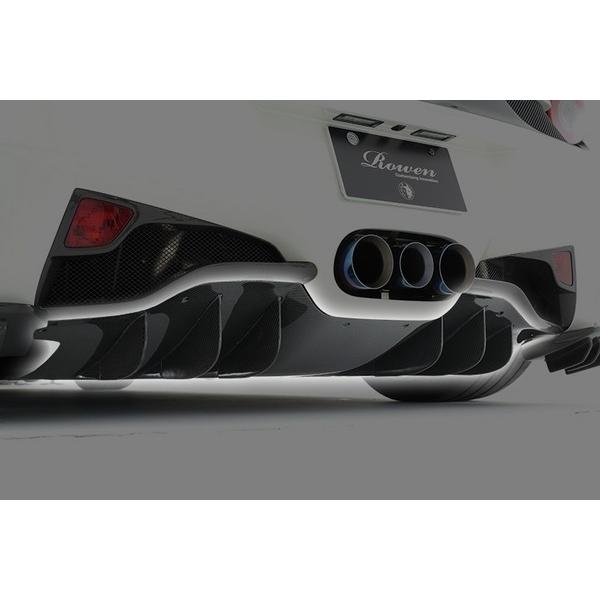 フェラーリ 458 ITALIA WORLD PLATINUM リアディフューザー カーボン製