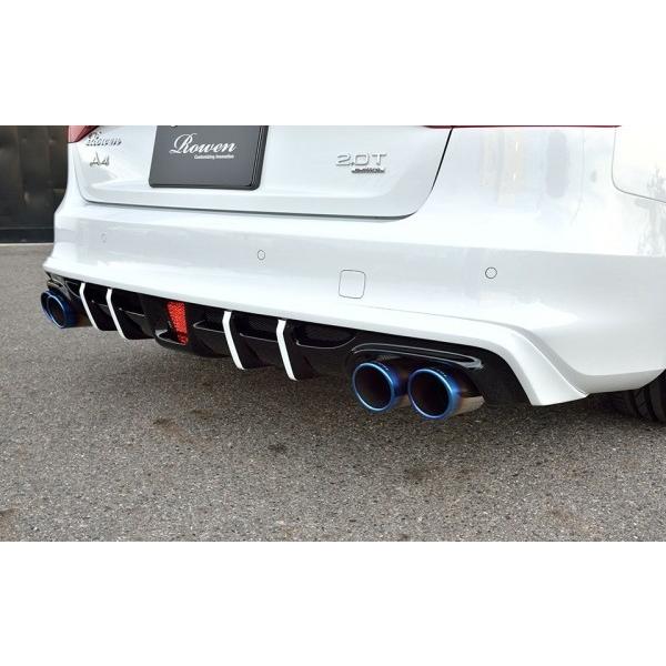 AUDI A4アバント 8K 後期 S-LINE PREMIUM Edition リヤディフューザー LEDバックフォグ付