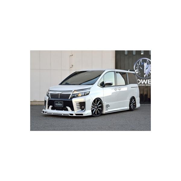 ヴォクシー 80系 前期 ZS PREMIUM Edition ハーフエアロ3点キット LED 