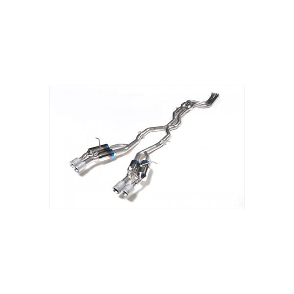 BMW M4 F82 PREMIUM01TR『HEAT BLUE TITAN』 可変バルブ付マフラー