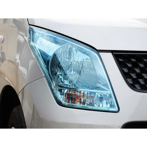 ワゴンr Mh23s 標準グレード ヘッドライトカバー 左右1set アクアブルー エアロ カスタムパーツのtoptuner 通販 Paypayモール