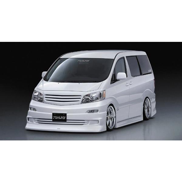Rise アルファード 10系 前期 H14 5 H17 4 フロントグリル エアロ カスタムパーツのtoptuner 通販 Paypayモール