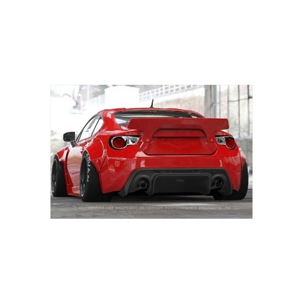 86 ZN6 ロケットバニー リアアンダーディフューザー バージョン2