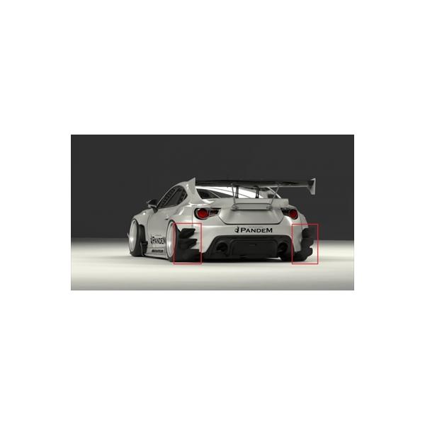 パンデムTOYOTA86SUBARU BRZ (ZN6)Ver.3リアカナード 86 【M's】トヨタ 86/スバル BRZ (ZN6/ZC6) PANDEM リアカナード