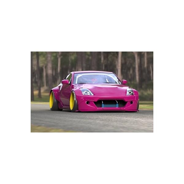 Z33 ロケバニ　ワンオフ加工バンパー フェアレディ 【M's】日産 Z33 フェアレディZ (2002y-2008y) Rocket