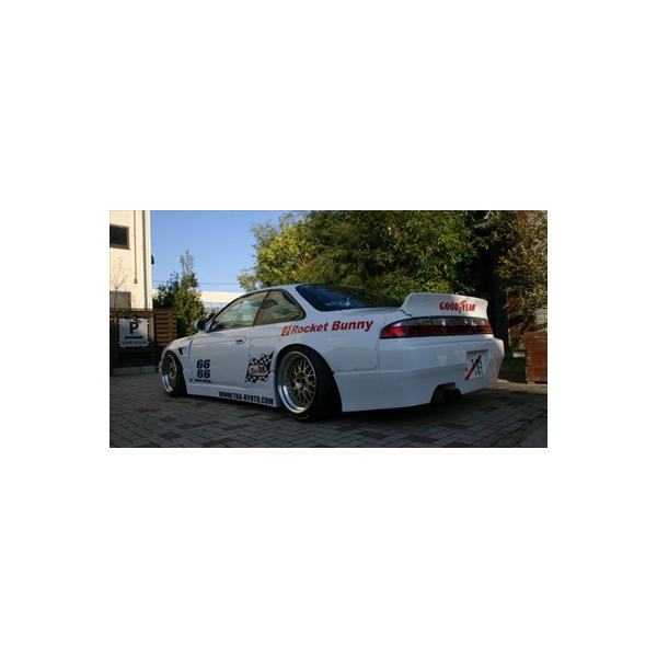 S14 シルビア 6666 ダックテール 塗装済み : エアロ.カスタムパーツの