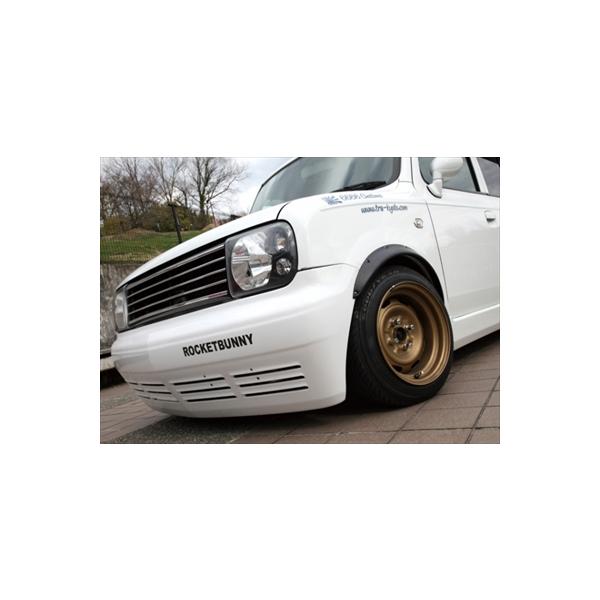 ラパン HE21S ロケットバニー フロントバンパー 塗装取付込 : エアロ