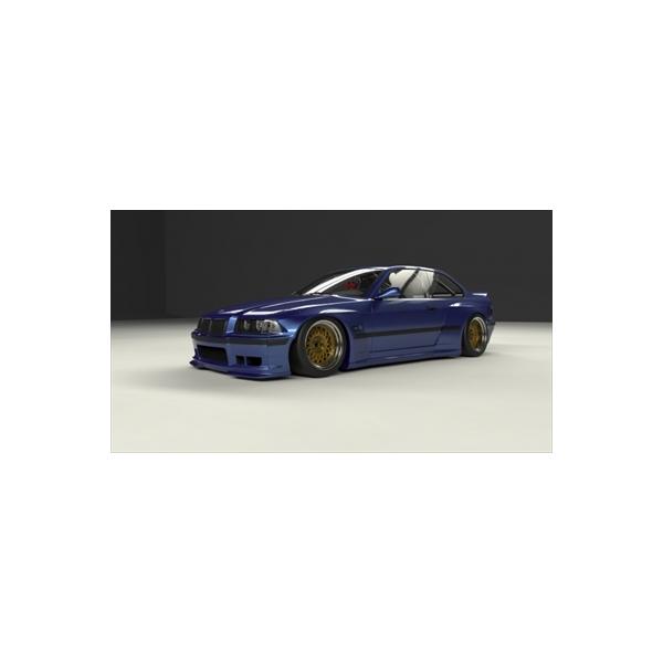 BMW 3シリーズ E36 M3 パンデム ワイドボディキット : エアロ.カスタム 