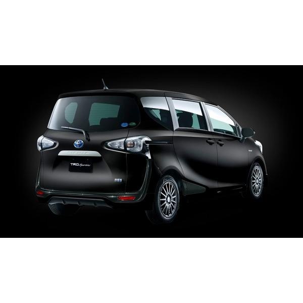 シエンタ 170系 前期 Trd リアスポイラー ブラックマイカ 9 塗装済 エアロ カスタムパーツのtoptuner 通販 Paypayモール