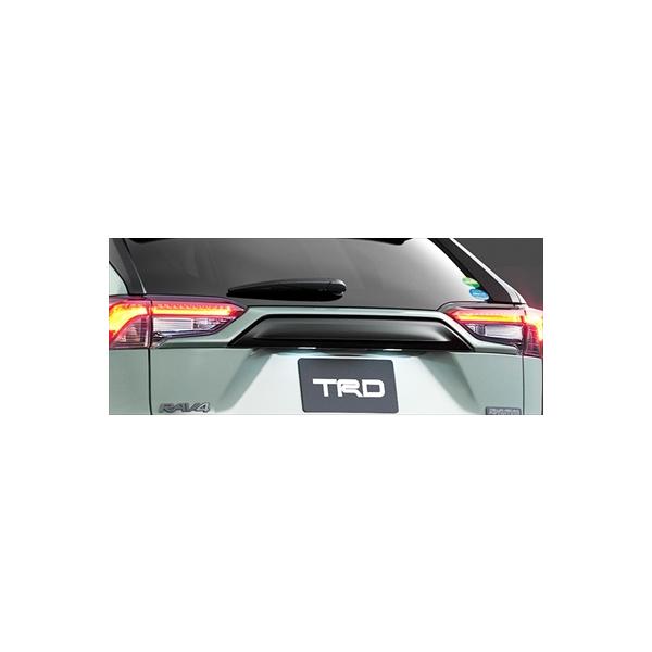 TRD XA50型 RAV4 フィールドモンスター バックドアガーニッシュ 取付込
