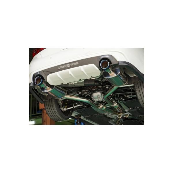 東名パワード フルチタン rv37スカイライン 400R/GT/RV37/V37 SKYLINE RV37- TYPE-D Dual フルチタンマフラー 新登場 - リアル