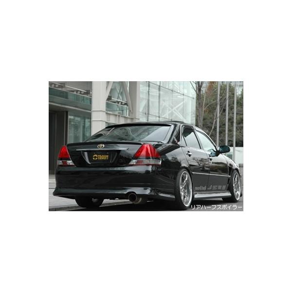 jzx110 リアハーフ JULIUS？ JZX110 マーク2 TRAUM リアハーフスポイラー : エアロ.カスタムパーツ