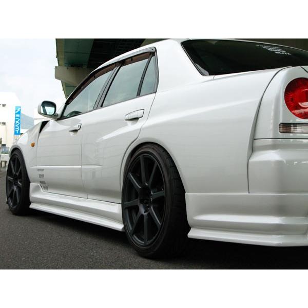 スカイラインセダン R34 Type R リアフェンダーセット 塗装済み エアロ カスタムパーツのtoptuner 通販 Paypayモール