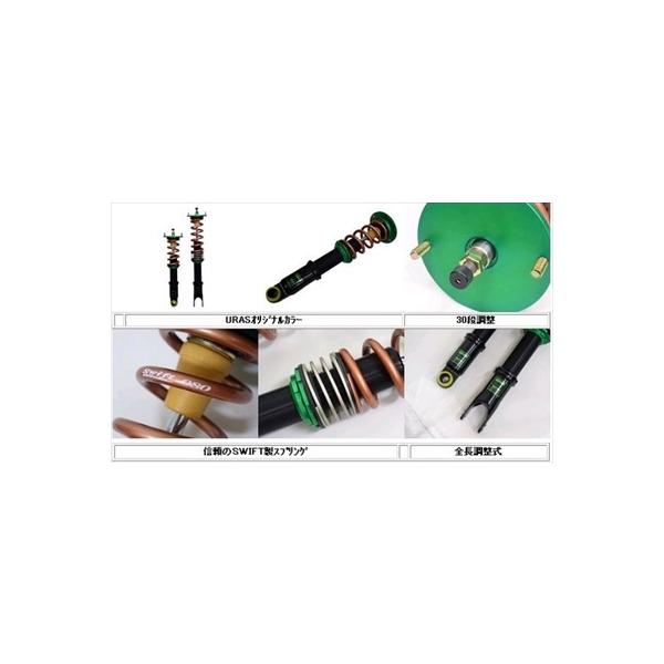 Jzx100 マーク2 URAS Super-Spec 車高調KIT =猿足= : エアロ