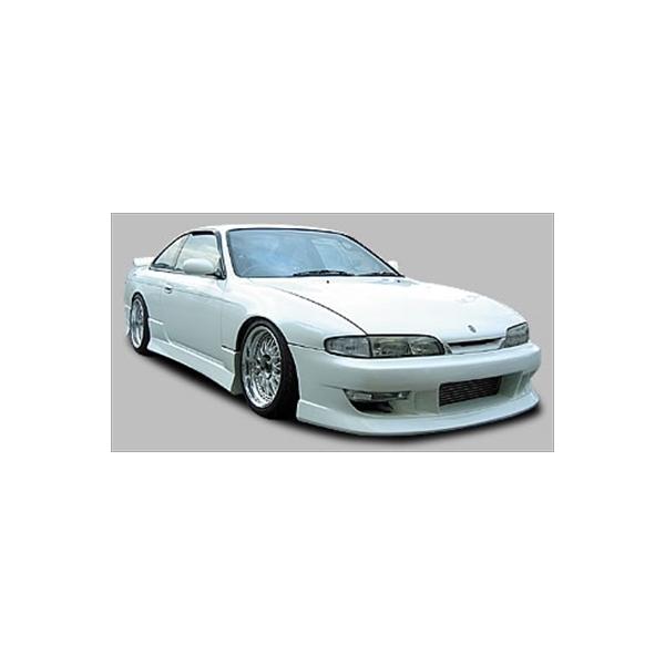 よー　シルビア　S14　前期フロントバンパー シルビア S14 前期 Type-1 フロントバンパースポイラー : エアロ