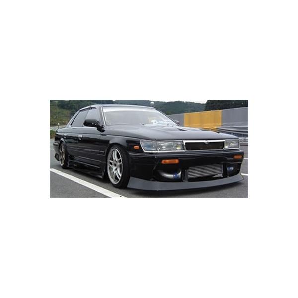 【引取り限定】本物ユーラス/C33ローレル/フロントバンパー C33 Type1 フロントバンパースポイラー : エアロ.カスタムパーツの