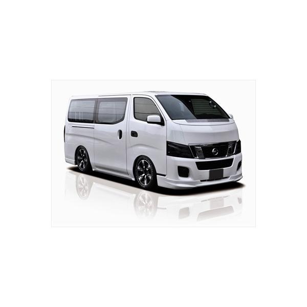 NV350キャラバン E26 前期 標準ボディ DOCATY ワイパーガード 塗装取付