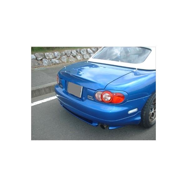 ロードスター NB ダックテール一体式トランク カーボン製 クリア塗装