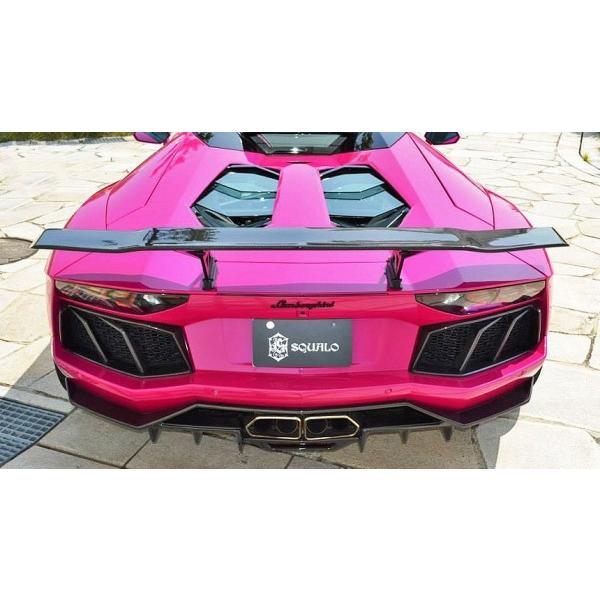 Lamborghini Aventador LP700-4 SQUALO FRP Type Aero Parts ディフューザー キット FRP製