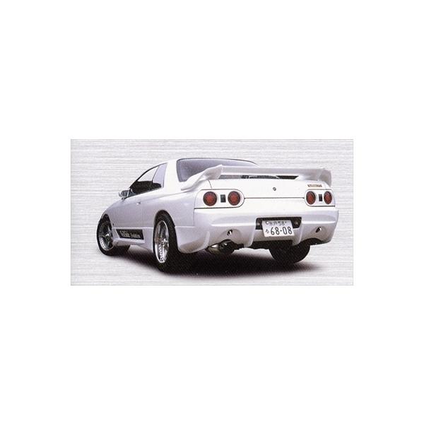 R32スカイライン　リアエアロ　ボメックス スカイライン R32 GTS C-I リアバンパースポイラー 塗装取付込