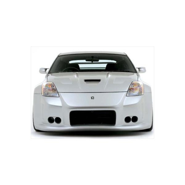 フェアレディZ Z33 後期 Ver.3 カーボン ボンネット 塗装済み : エアロ