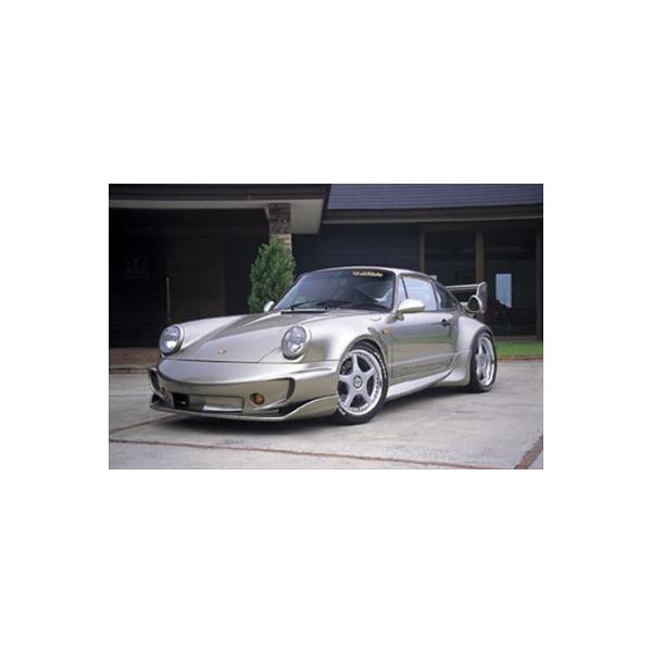 PORSCHE 911ターボ 964 EC-I サイドスカート 塗装取付込 : エアロ 