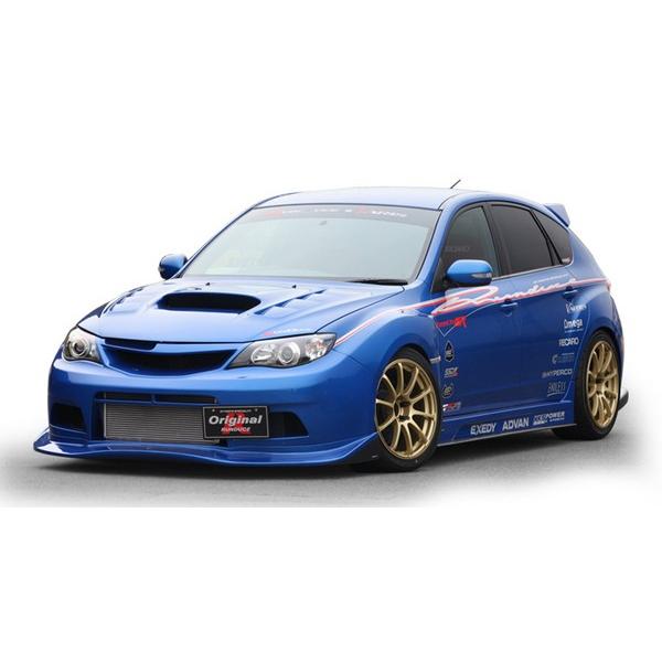 インプレッサ Wrx Sti Grb Collaboration Aero Front Bumper Under部collaboration Frp製 エアロ カスタムパーツのtoptuner 通販 Paypayモール