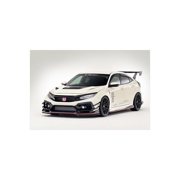 シビック TYPE R FK8 ARISING-II カーボン ダブルカナード for F