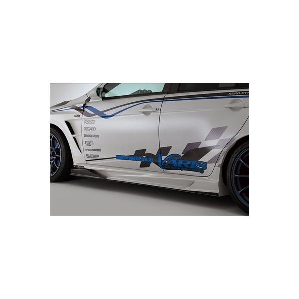 �����T�[�G�{�����[�V���� 10 EVO X 2014 Ver.Ultimate SIDE SKIRT Ver.2 with AIR SHROUD FRP�iAIR SHROUD�j �h���ς�