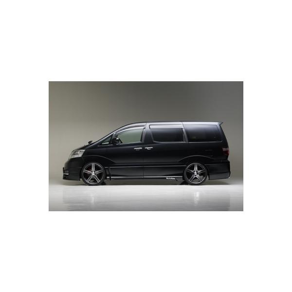 NH10W/15W �A���t�@�[�h ��� (H17.4�`H20.4) Sports Line Black Bison Edition SIDE STEP DOOR PANEL �h����t��
