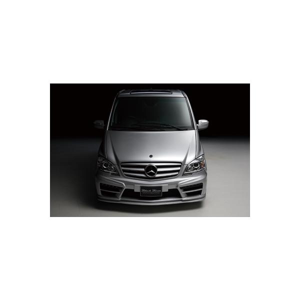 MERCEDES BENZ V-CLASS W639 Sports Line Black Bison Edition 2012�`�@FRONT BUMPER SPOILER�iLED INSERT ADAPTER�͕ʔ��j  �h����t��