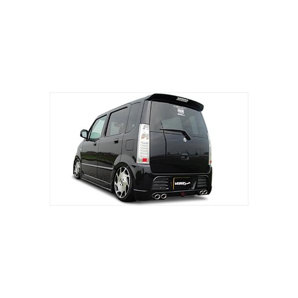 ワゴンR　MH21S  MH22S 　エアロ付きリアバンパー ワゴンR - MH21S/MH22S 前期/後期 （標準バンパー用） タイプ3 エアロ
