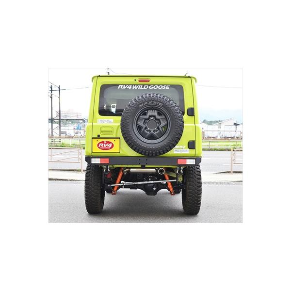 ジムニー JB64W 5ZIGEN SPダブルサイレンサーマフラ ー純正バンパー 5ZIGEN JB64ジムニー 純正バンパー対応マフラー 5ZIGEN