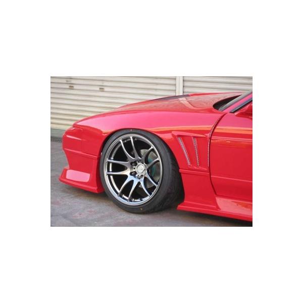 180SX GLARE GTワイドフェンダー 左右セット（フロント） 30mmワイド