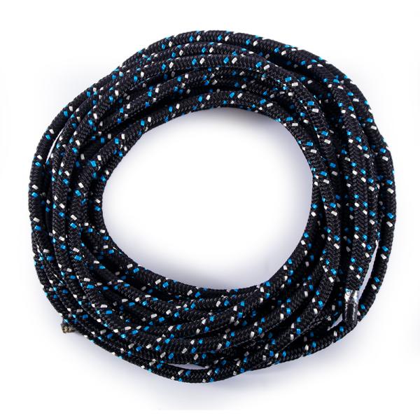 ダイニーマを開発したオランダのDSM社の正規ライセンス工場で生産した原糸のダイニーマ繊維を内芯に、強度はとてつもなく強い高分子ポリエチレン繊維をの外皮として使用し、ダブルブレイドブラックラインに仕上げています※外皮は高強度ポリエステル、内芯...