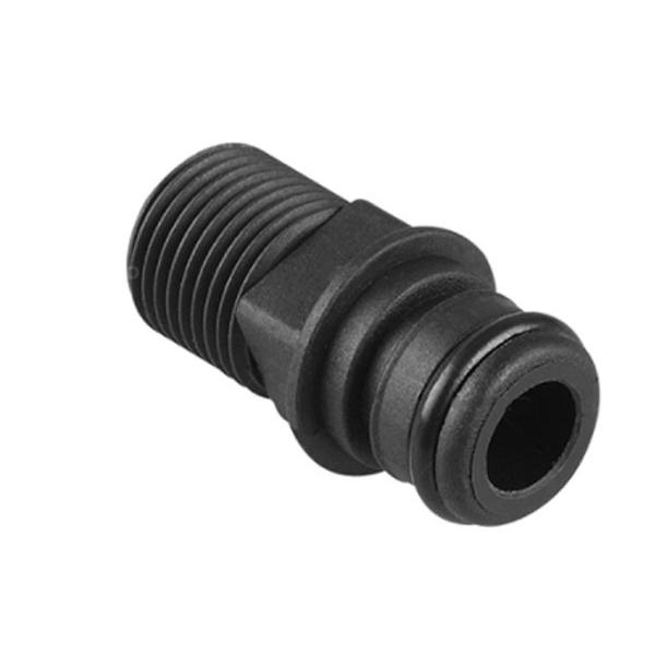 追加や予備としてご利用いただけるシーフロ社のウォーターポンプ用ホースフィッテングです。接続できるポンプシリーズは35,41,43,52,53で使用できます。タイプ：ストレート対応ホースサイズ：3/4" QC x 1/2" MNPT素材：ブラ...