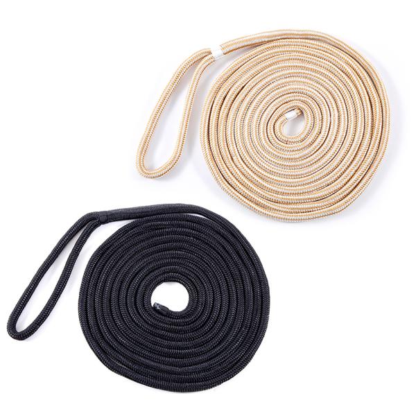 マルチフィラメント高強度ナイロン素材仕様のロープで、ナイロン素材による伸縮性能が愛艇へのショックをやわらげ、高強度で守ります。伸縮性に優れたナイロン素材を採用したことで、他のダブルブレイドロープのシリーズよりしなやかで、高強度で優れた伸縮性...